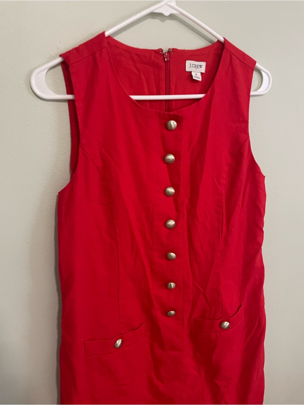 Gorgeous Red J. Crew Dress 🌹 - Picture 2 of 5